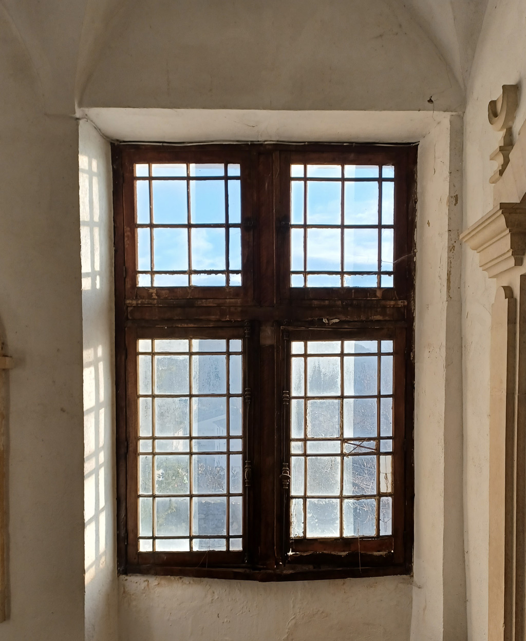 fenêtre abimée